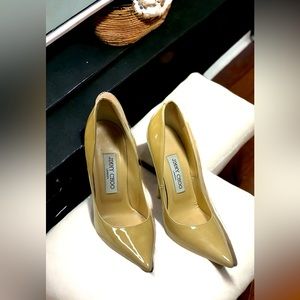 Jimmy Choo London Anouk shoes heels pumps shoes stiletto nude 36 6